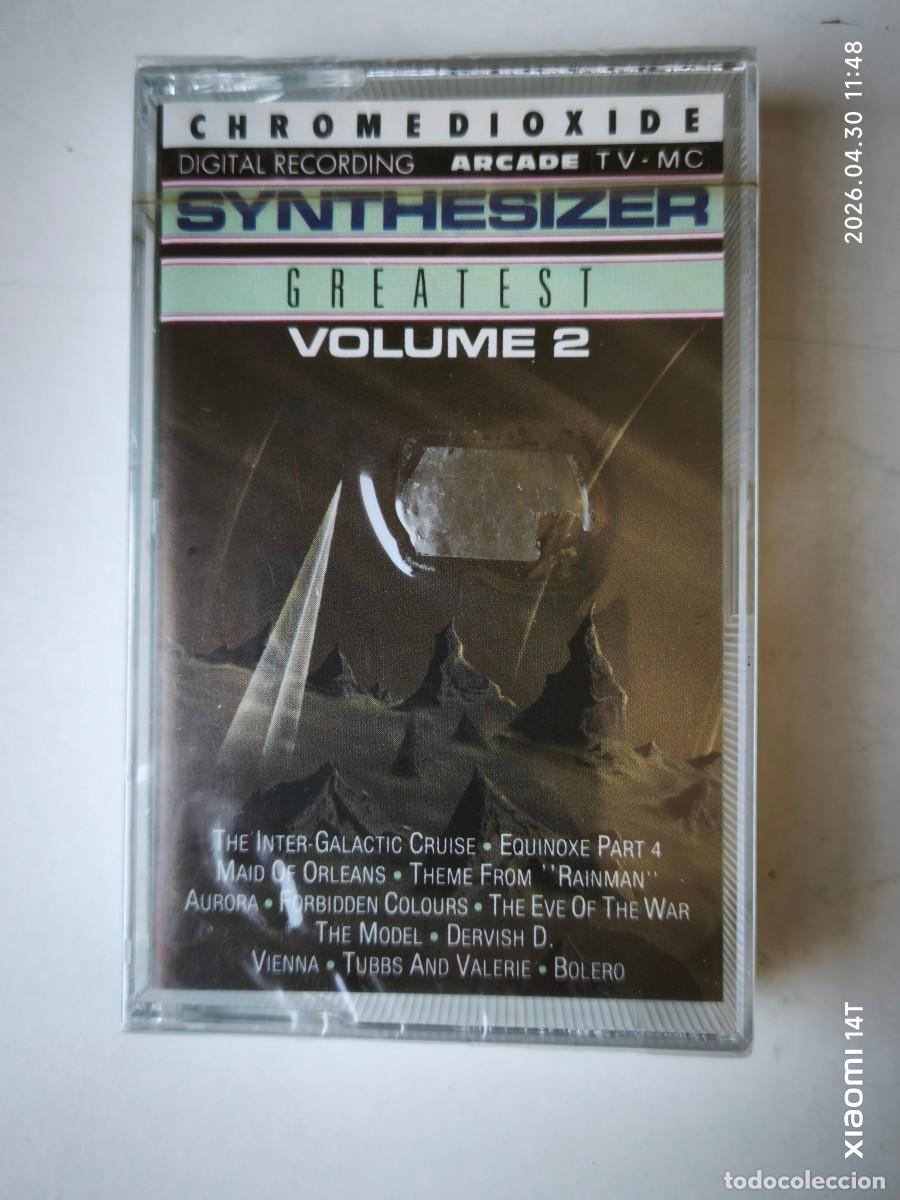 Casetes antiguos: SYNTHESIZER-GREATETS VOL 2(ARCADE 02402041). CASETE