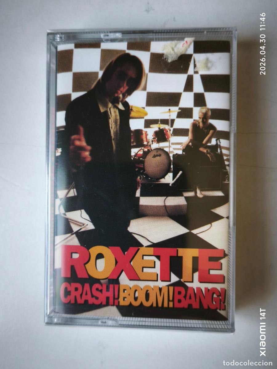 Casetes antiguos: ROXETE-CRASH BANG (EMI 828727-40)CASETE.