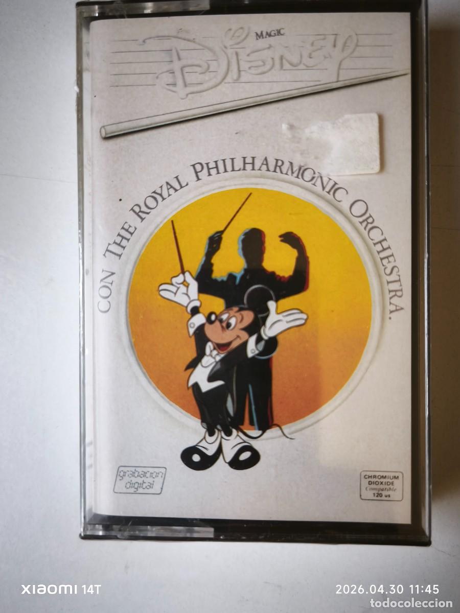 Casetes antiguos: DISNEY CON ROYAL PHILHARMONIC ORCHESTRA( MERCURY 830610-4) CASETE.