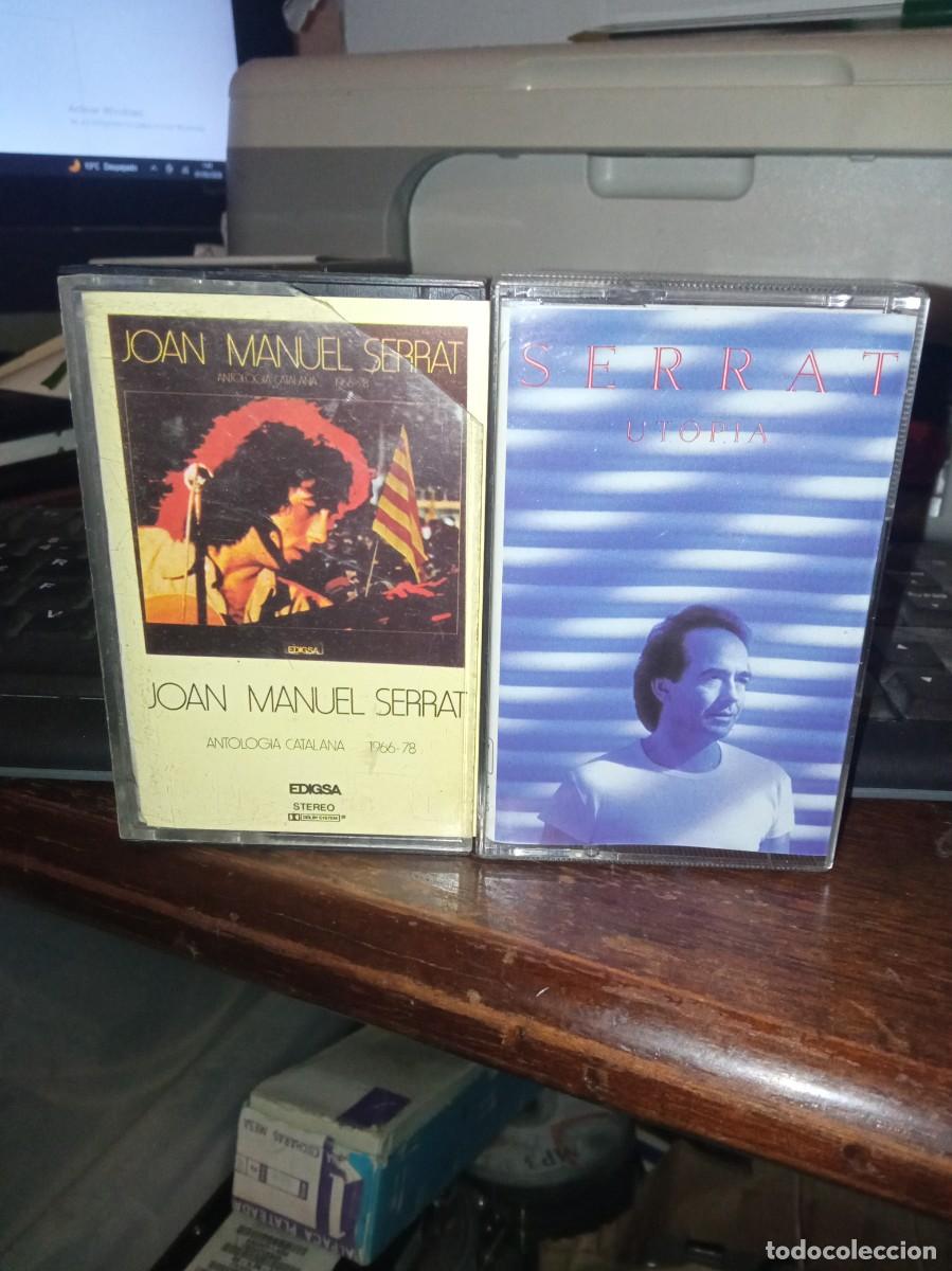 Casetes antiguos: Lote de 3 casettes de Joan Manuel Serrat ( una versi&oacute;n cover)
