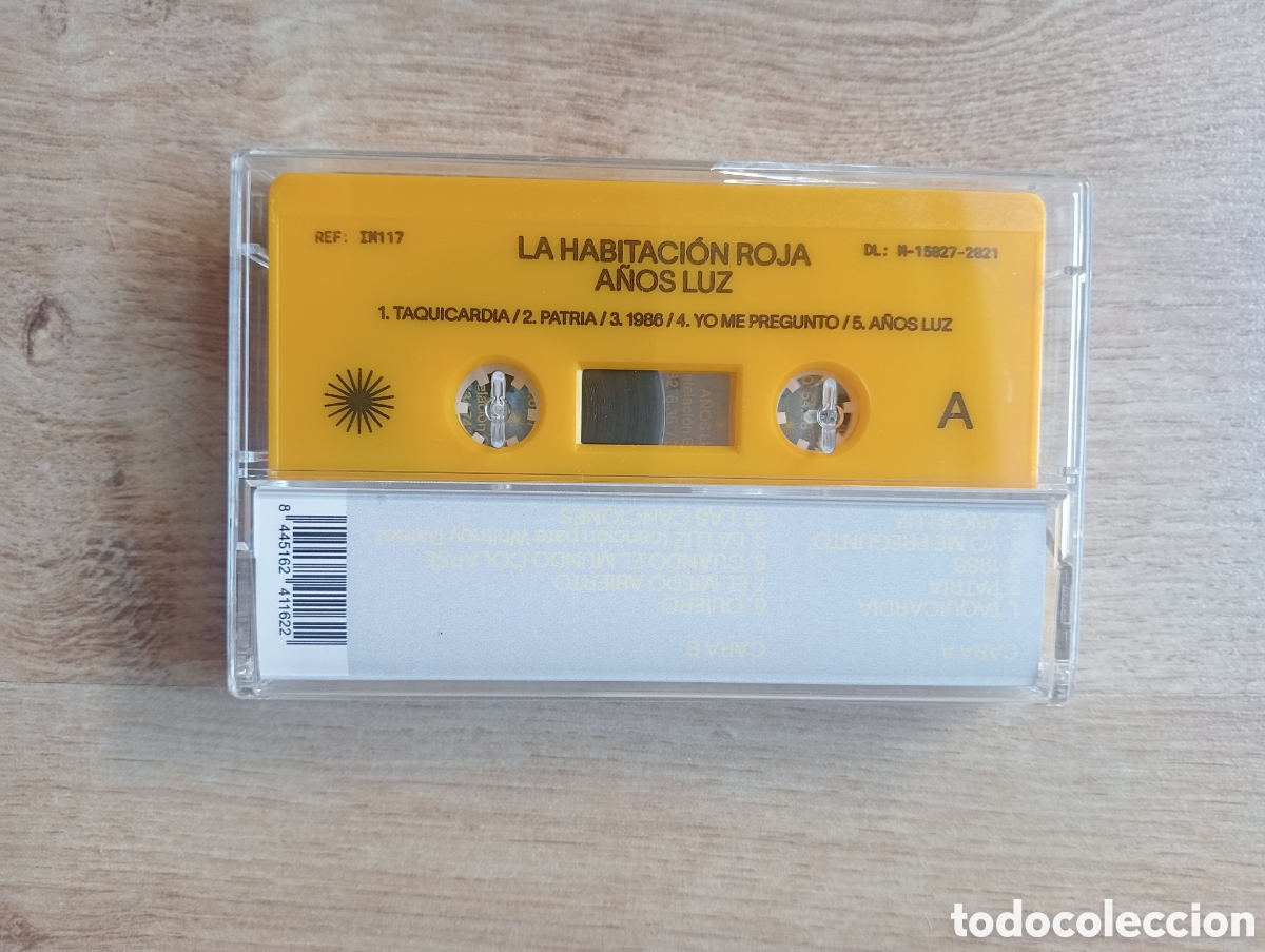 Casetes antiguos: La Habitaci&oacute;n Roja &rdquo; A&ntilde;os Luz I&rdquo; cassette