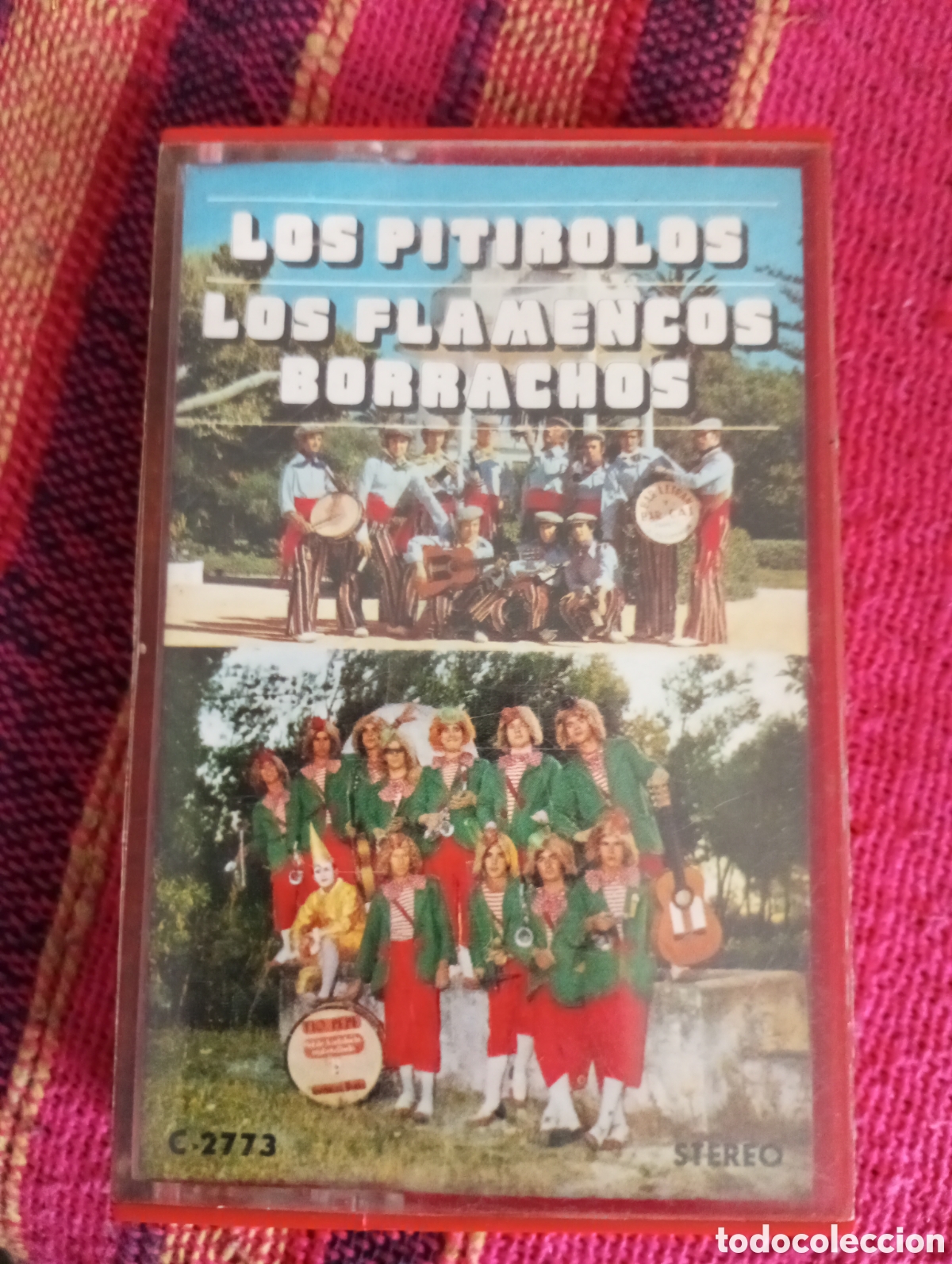 Casetes antiguos: Carnaval de C&aacute;diz casete los pitirolos y los flamencos borrachos