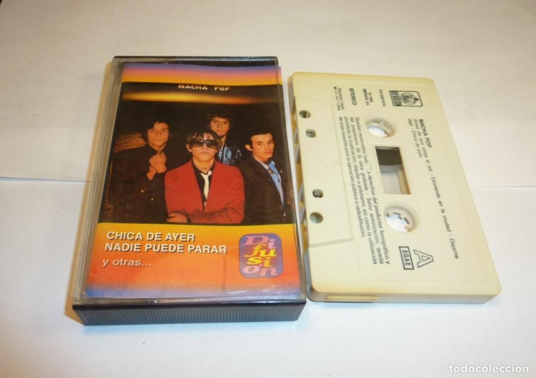 Casetes antiguos: NACHA POP // CHICA DE AYER // EDITORIAL DIFUSION // 1980 // CASETE