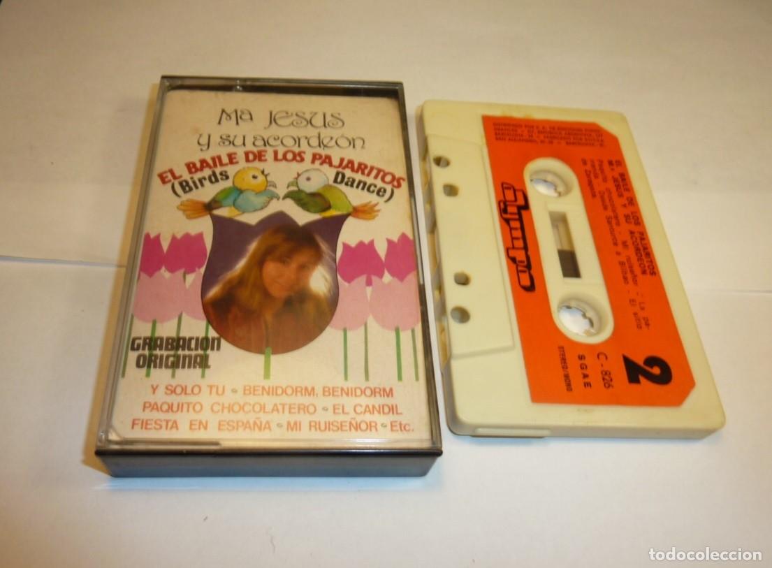Casetes antiguos: MARIA JESUS Y SU ACORDEON // EL BAILE DE LOS PAJARITOS // 1981 // CASETE
