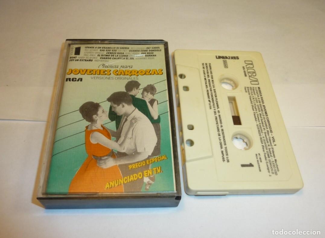 Casetes antiguos: MUSICA PARA JOVENES CARROZAS // N&ordm; 1 // 1972 // CASETE