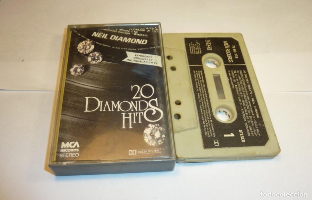 Casetes antiguos: NEIL DIAMOND // 20 GOLDEM GREATS // 1979 // CASETE