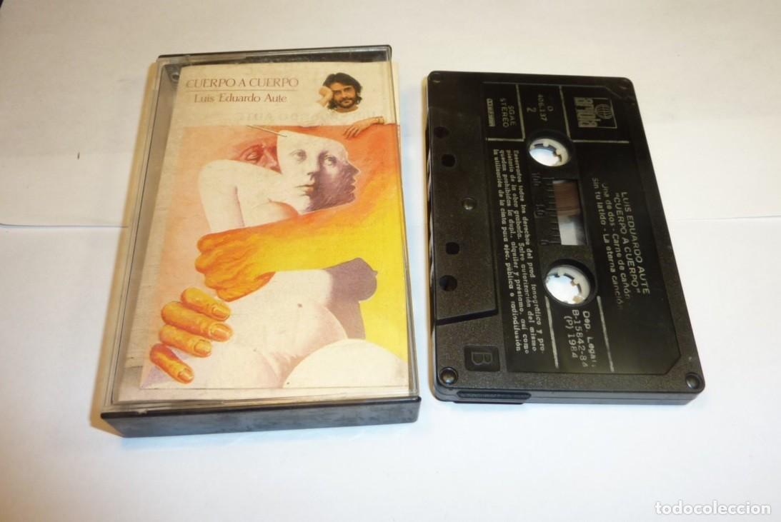 Casetes antiguos: LUIS EDUARDO AUTE // CUERPO A CUERPO // 1984 // CASETE