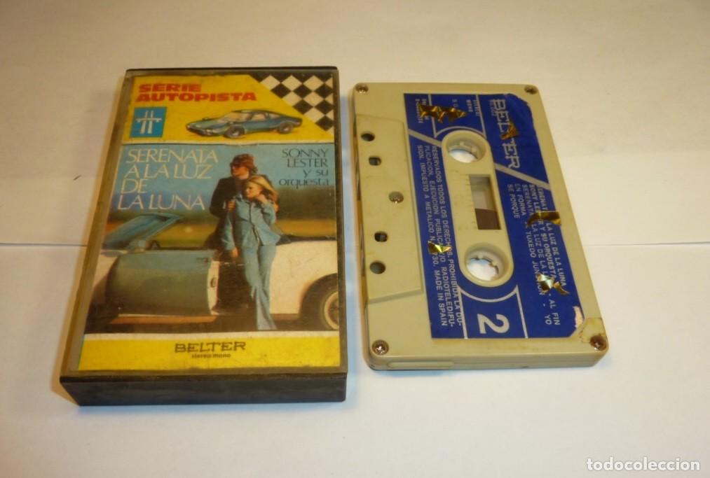 Casetes antiguos: SONNY LESTER Y SU ORQUESTA // SERENATA A LA LUZ DE LALUNA // 1974 // CASETE