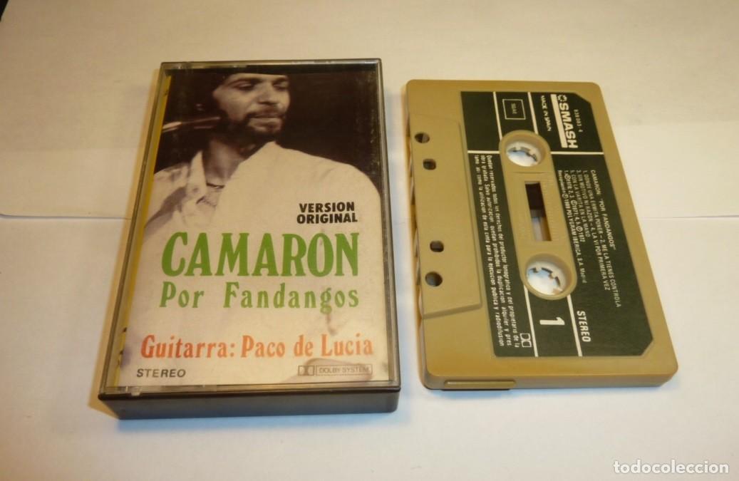 Casetes antiguos: CAMARON // POR FANDANGOS // 1989 // CASETE