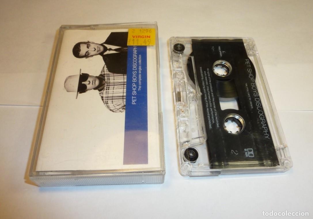 Casetes antiguos: PET SHOP BOYS // THE COMPLETE SINGLES COLLECTION // ENGLAND // 1991 // CASETE