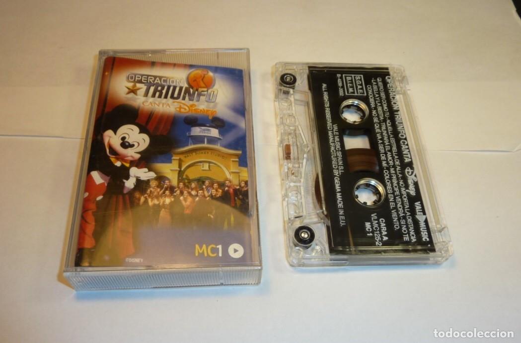 Casetes antiguos: OPERACION TRIUNFO // CANTA DISNEY // 2002 // CASETE