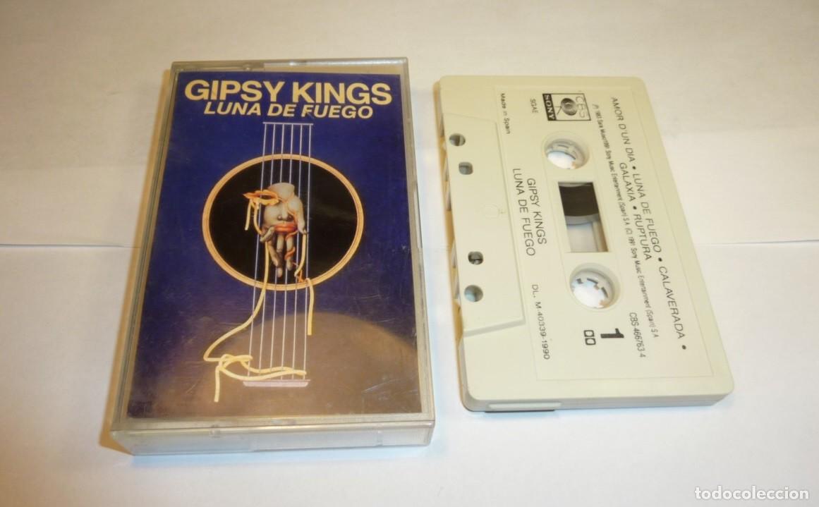 Casetes antiguos: GIPSY KINGS // LUNA DE FUEGO // 1990 // CASETE