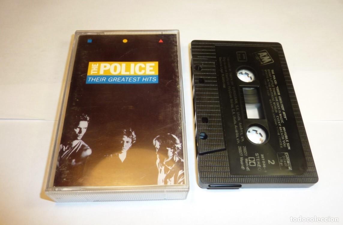 Casetes antiguos: THE POLICE // THEIR GREATEST HITS // 1990 // CASETE
