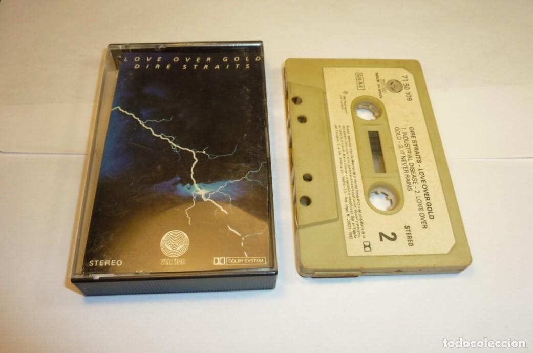 Casetes antiguos: DIRE STRAITS // LOVE OVER GOLD // 1982 // CASETE