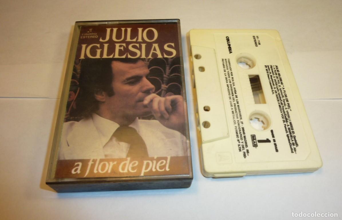 Casetes antiguos: JULIO IGLESIAS // A FLOR DE PIEL // 1983 // CASETE