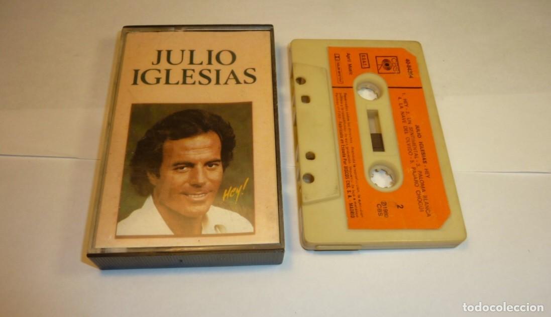 Casetes antiguos: JULIO IGLESIAS // HEY // 1980 // CASETE