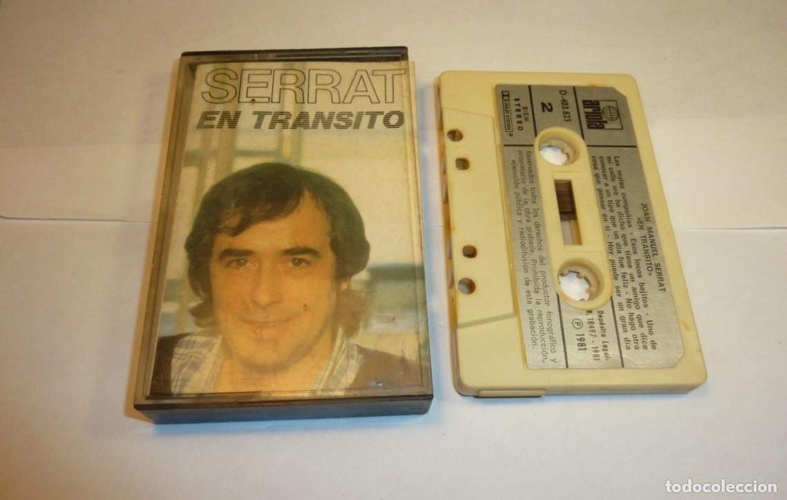 Casetes antiguos: JOAN MANUEL SERRAT // EN TRANSITO // 1981// CASETE