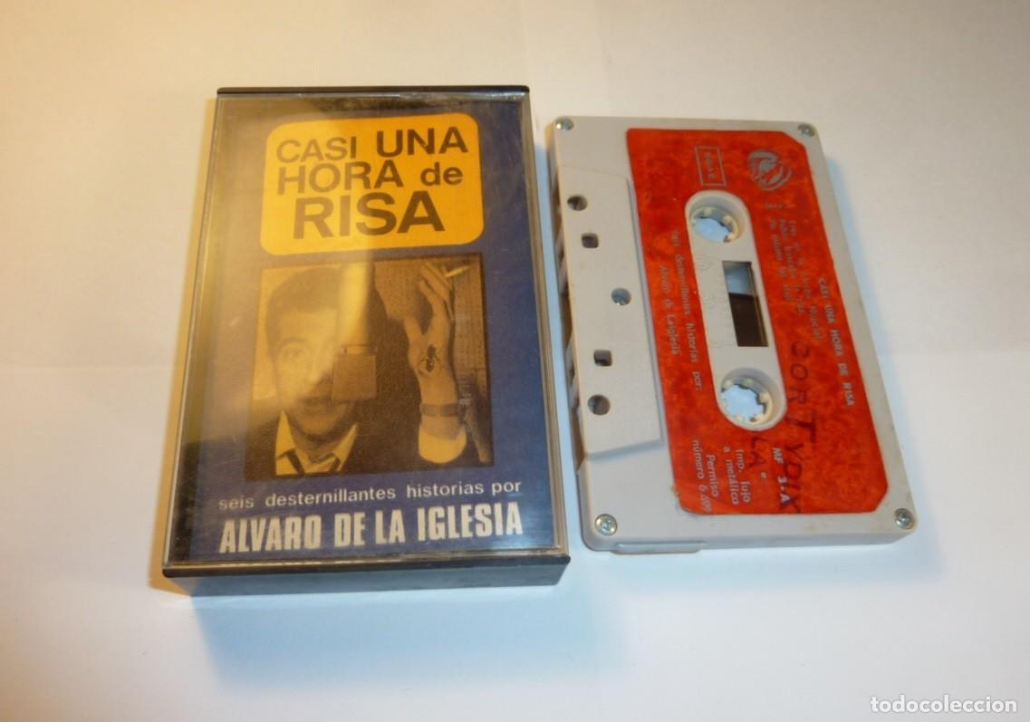 Casetes antiguos: ALVARO DELAIGLESIA // CASI UNA HORA DE RISA // 1970 // CASETE