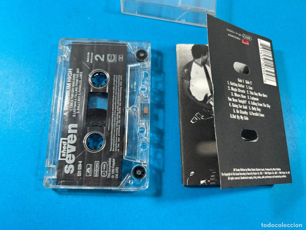 Casetes antiguos: SHED SEVEN - A MAXIMUM HIGH - Foto 2
