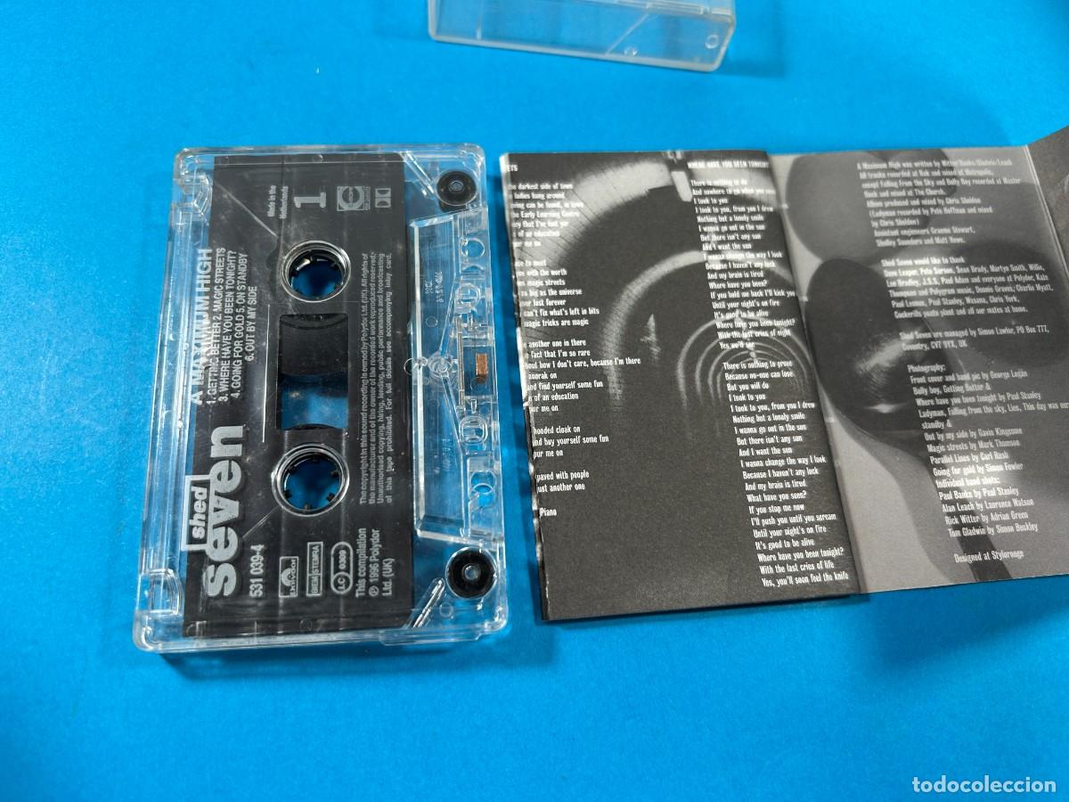 Casetes antiguos: SHED SEVEN - A MAXIMUM HIGH - Foto 3
