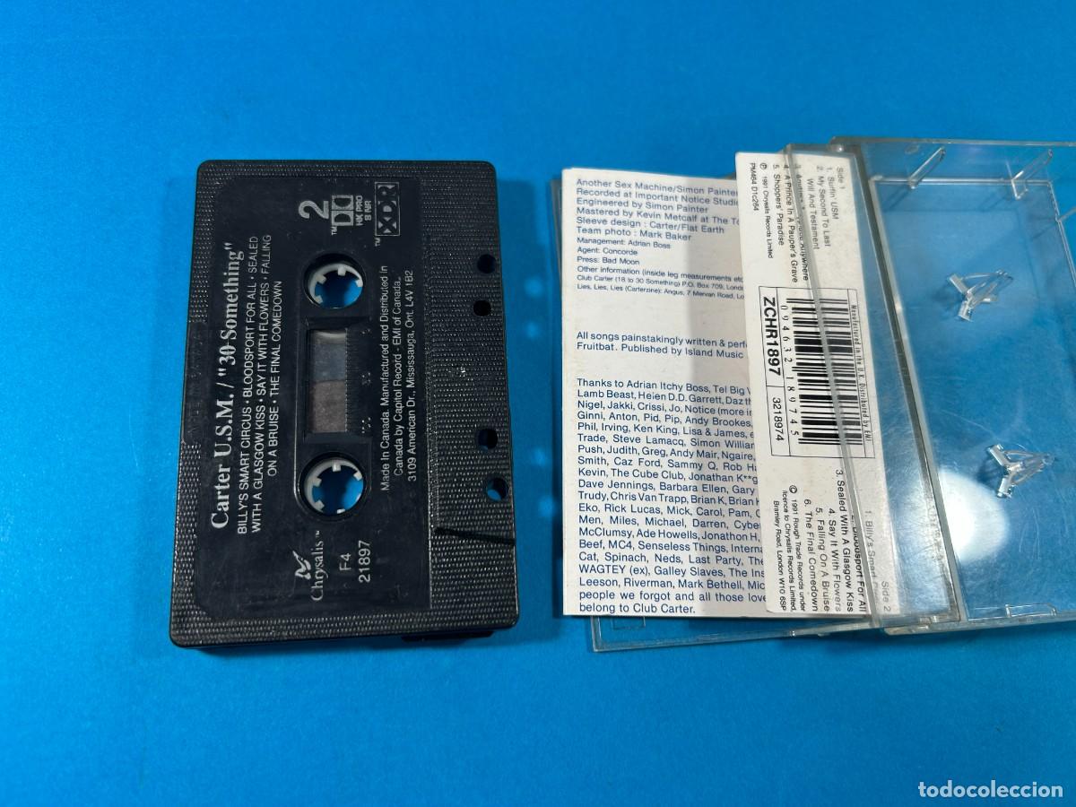 Casetes antiguos: CARTER - 30 SOMETHING - Foto 2
