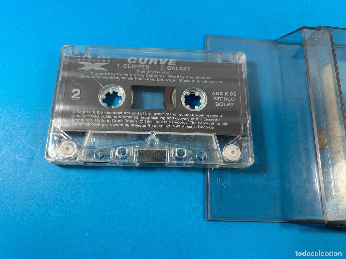 Casetes antiguos: CURVE - 1. CRIPPED 2. GALAXY - Foto 1