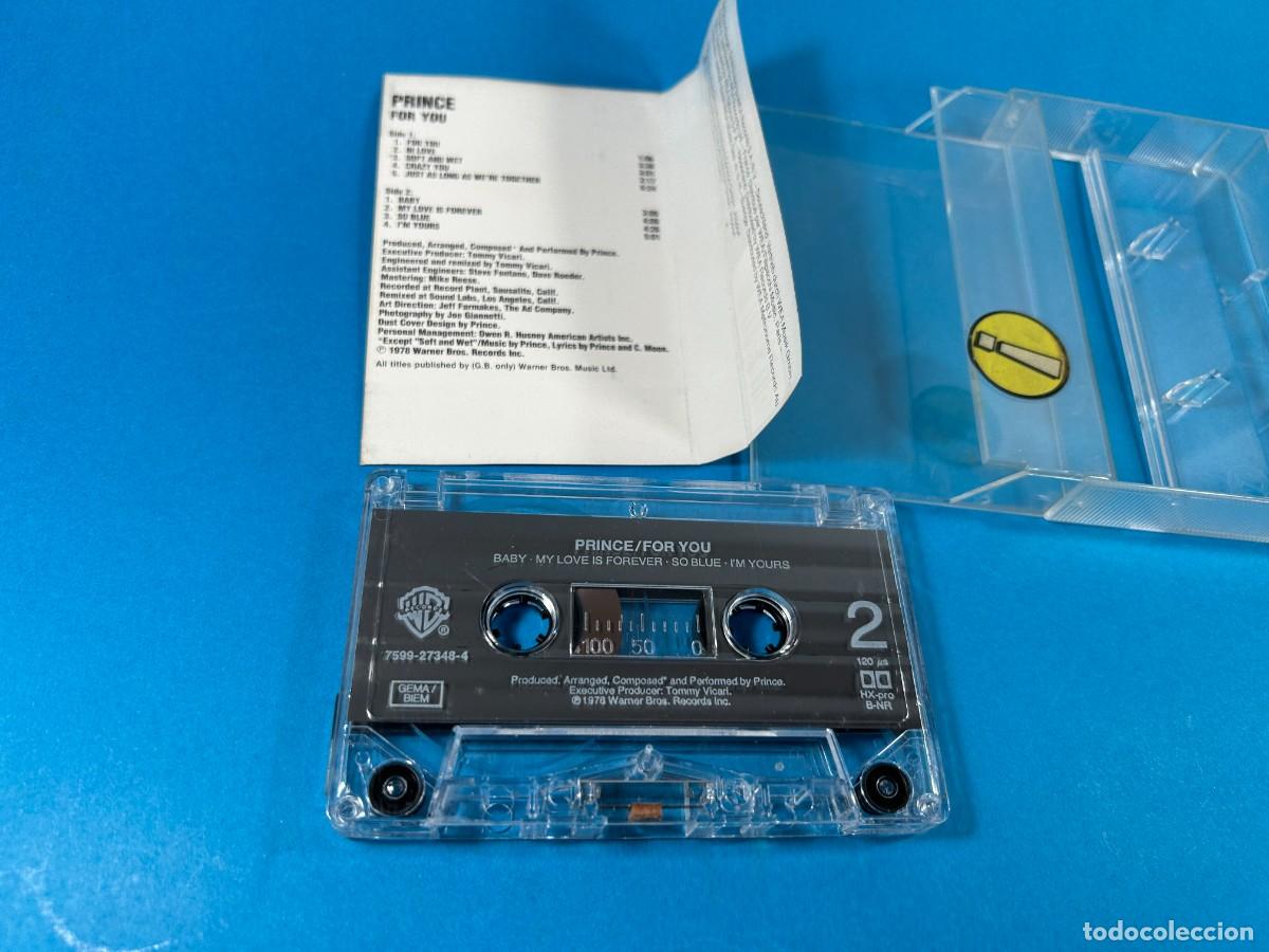 Casetes antiguos: PRINCE - FOR YOU . . . - Foto 3