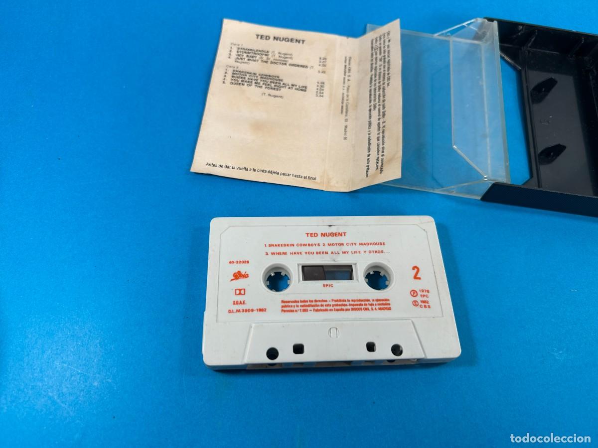Casetes antiguos: TED NUGENT - TED NUGENT - Foto 3