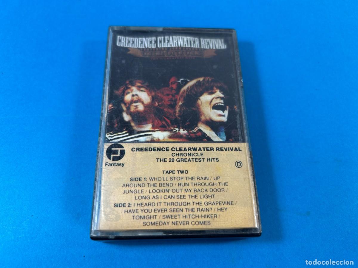 Casetes antiguos: CREEDENCE CLEARWATER REVIVAL - CHRONICLE THE 20 GREATEST HIST - TAPE TWO