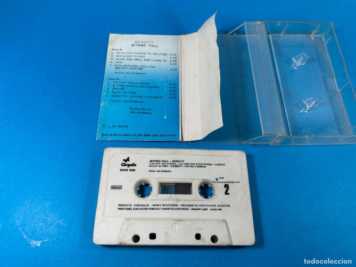 Casetes antiguos: JETHRO TULL - BENEFIT - Foto 3