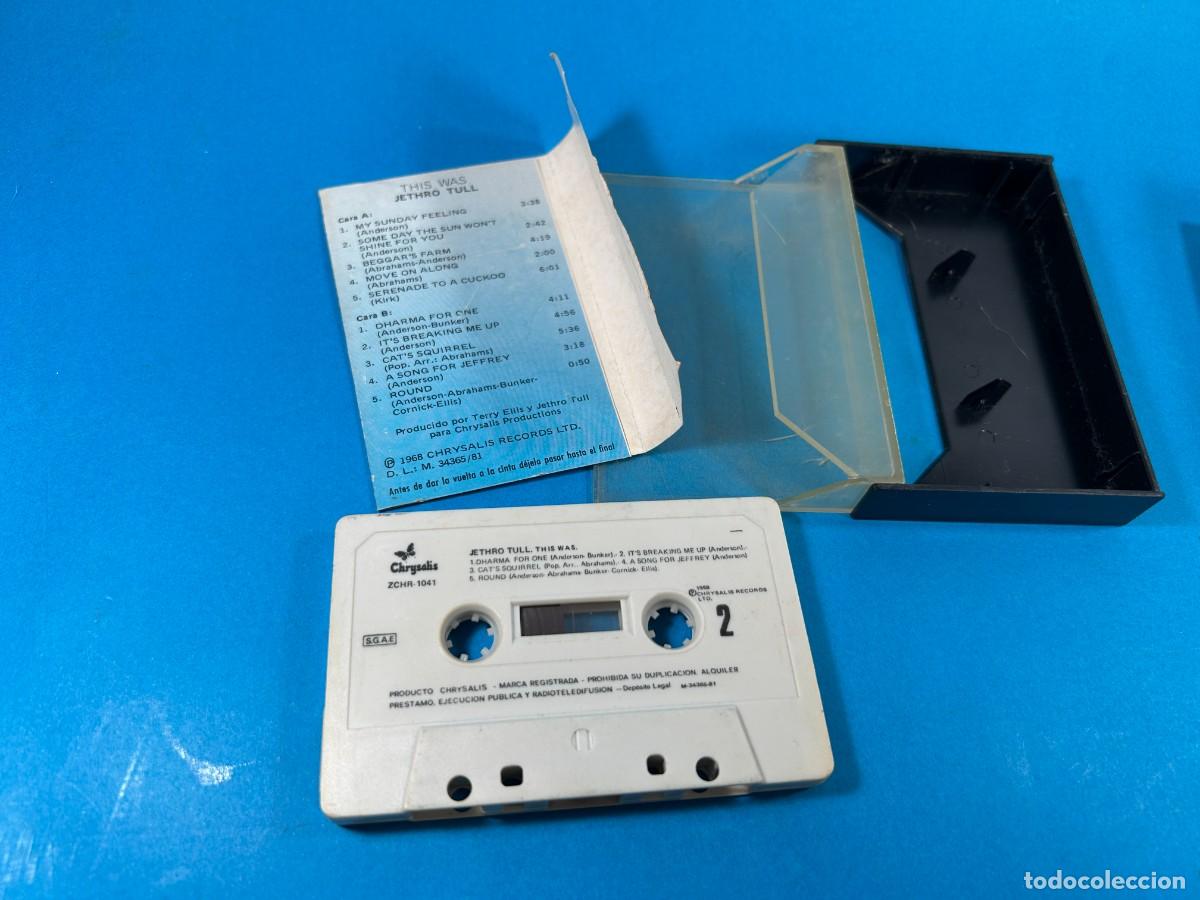 Casetes antiguos: JETHRO TULL - THIS WAS - Foto 3