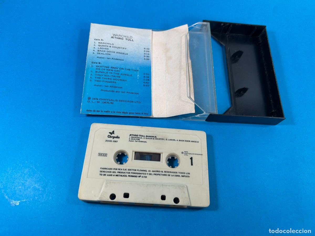 Casetes antiguos: JETHRO TULL - WARCHILD - Foto 3