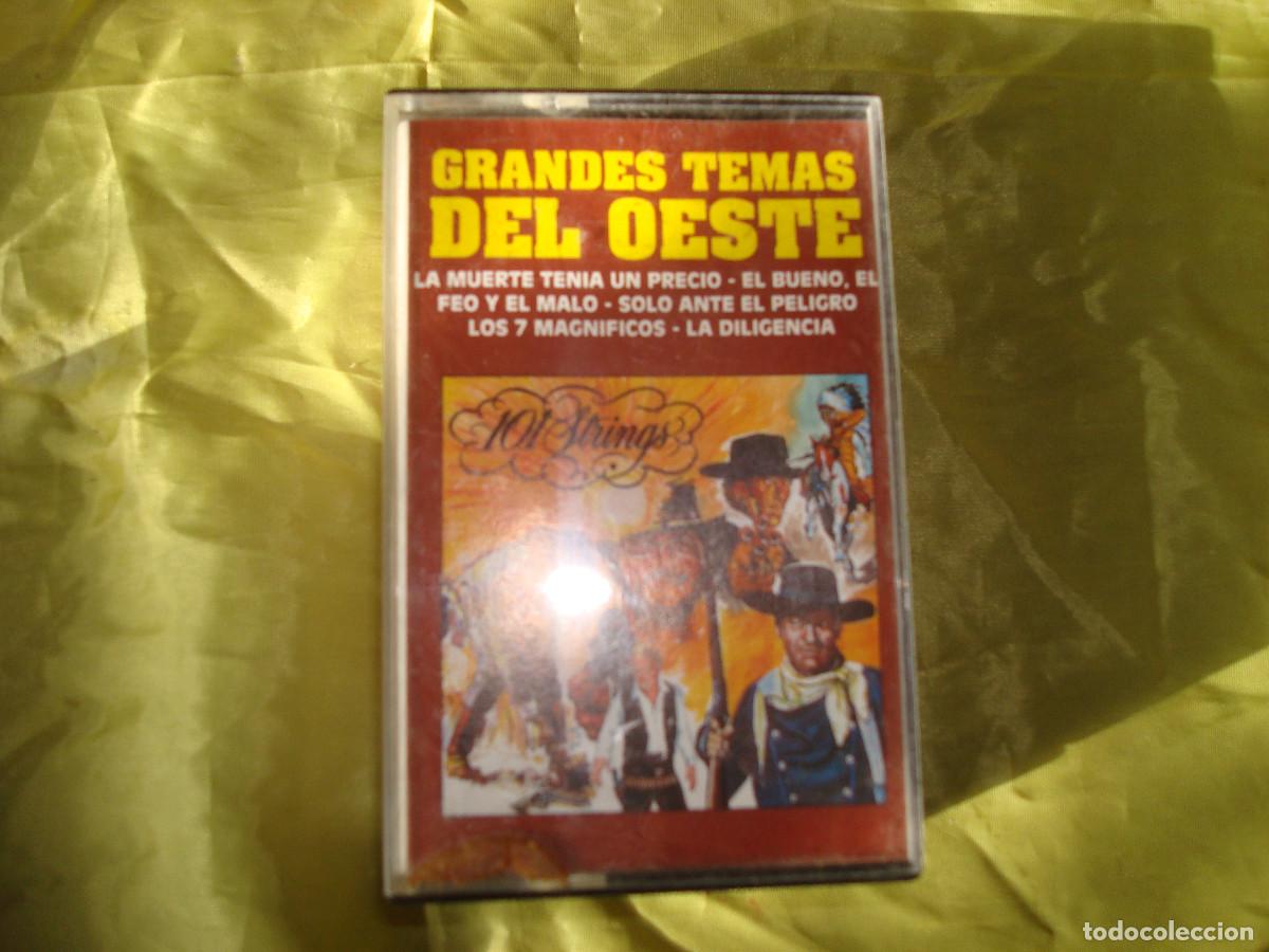 Casetes antiguos: GRANDES TEMAS DEL OESTE. HORUS, 1995. CASETE