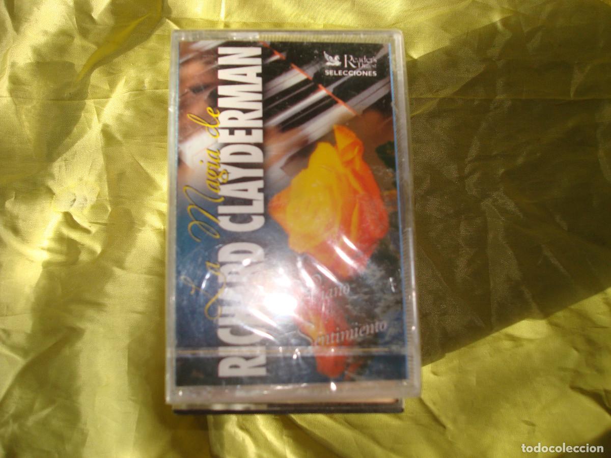 Casetes antiguos: LA MAGIA DE RICHARD CLAYDERMAN. PIANO Y SENTIMIENTO. READER&acute;S DIGEST. CASETE. PRECINTADO