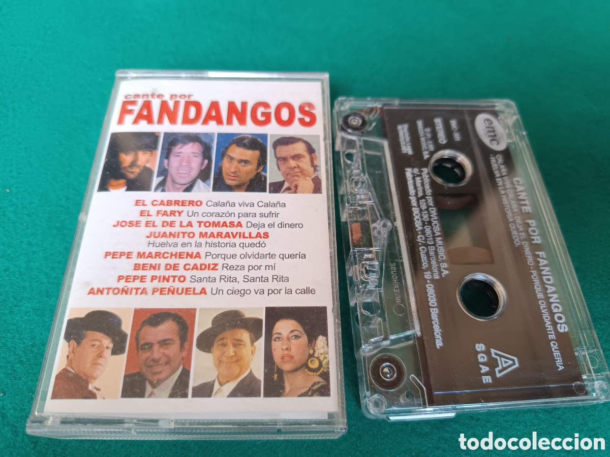 Casetes antiguos: CANTE POR FANDANGOS : CASETES