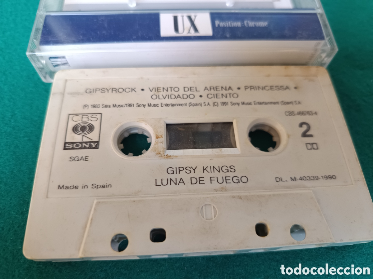 Casetes antiguos: GISPY KINGS : LUNA DE FUEGO - SOLO EL CASETE