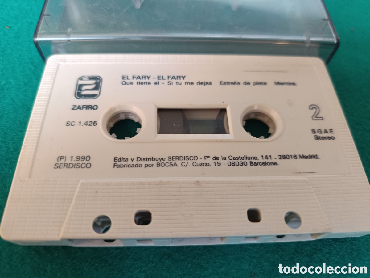 Casetes antiguos: EL FARY - SOLO EL CASETE SIN CAR&Aacute;TULA