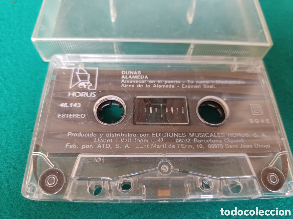 Casetes antiguos: DUNAS ALAMEDA : SOLO CASETE SIN CAR&Aacute;TULA