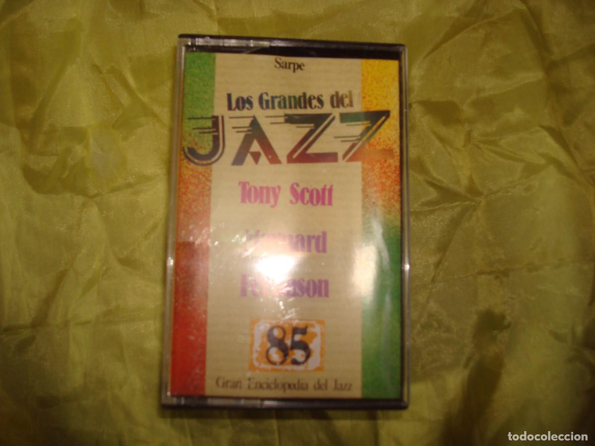 Casetes antiguos: LOS GRANDES DEL JAZZ : TONY SCOTT / MAYNARD / FERGUSON. N&ordm; 85 SARPE. CASETE