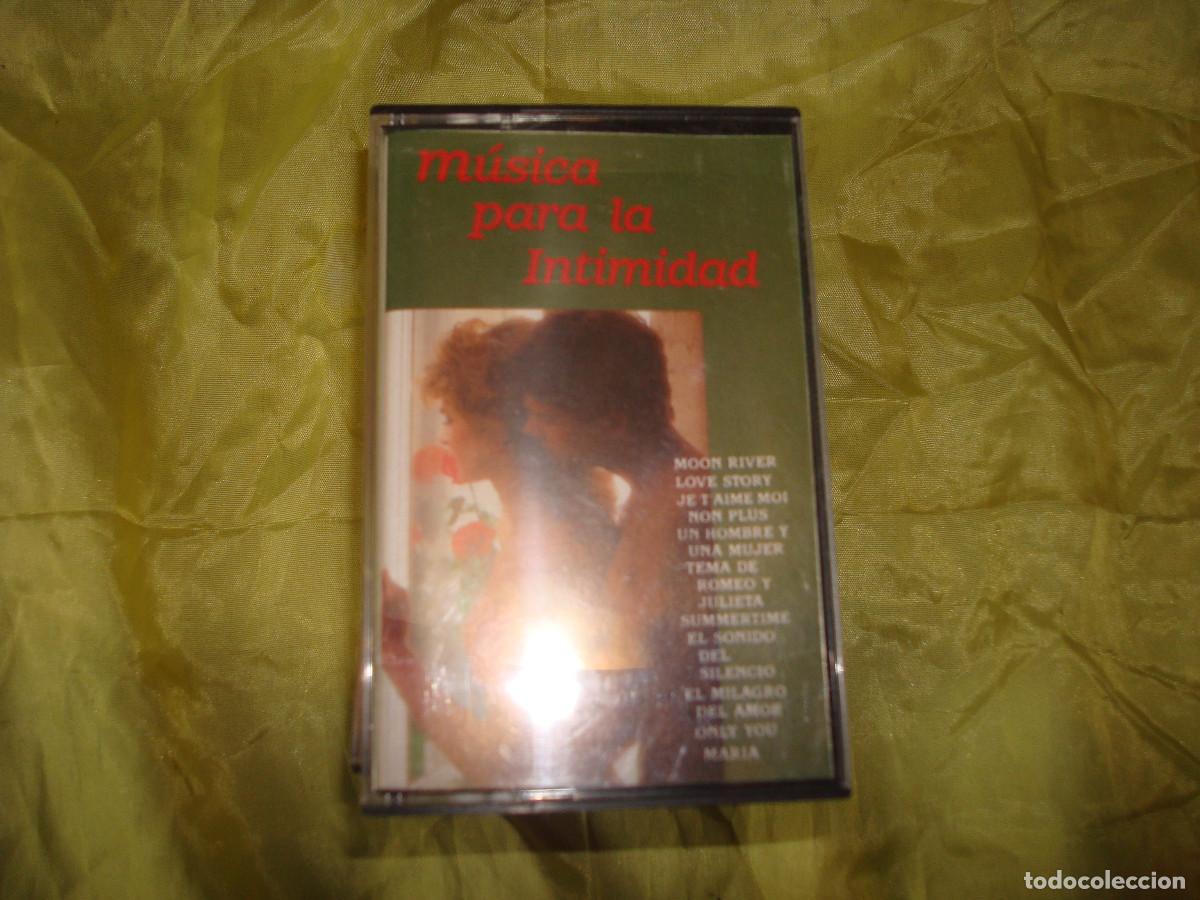 Casetes antiguos: MUSICA PARA LA INTIMIDAD. MOON RIVER, LOVE STORY.... LIBELULA, 1990. CASETE