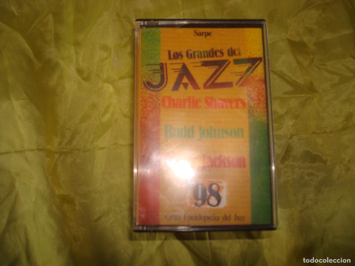 Casetes antiguos: LOS GRANDES DEL JAZZ : CHARLIE SHAVERS/BUDD JOHNSON/OLIVER JACKSON. N&ordm; 98. SARPE. CASETE