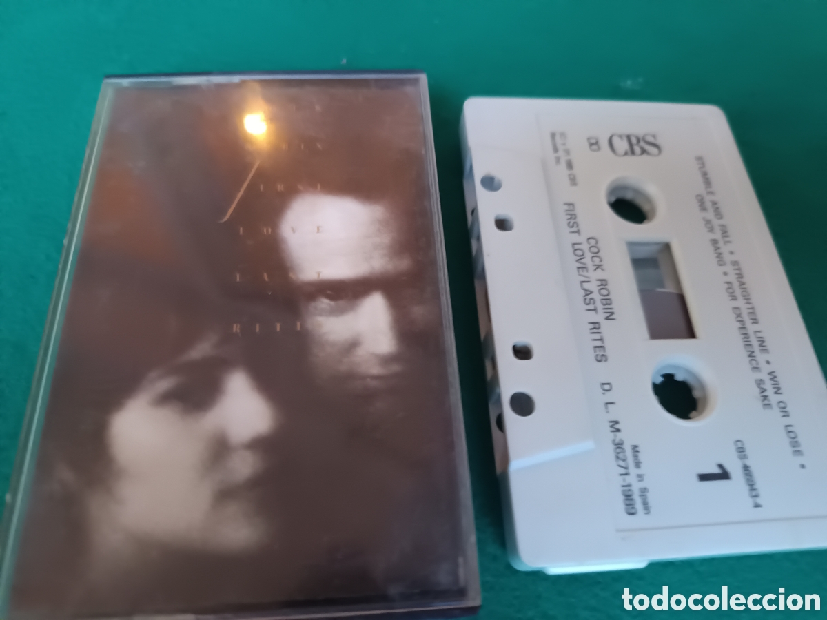 Casetes antiguos: COCK ROBIN : FIRST LOVE / LAST RITES