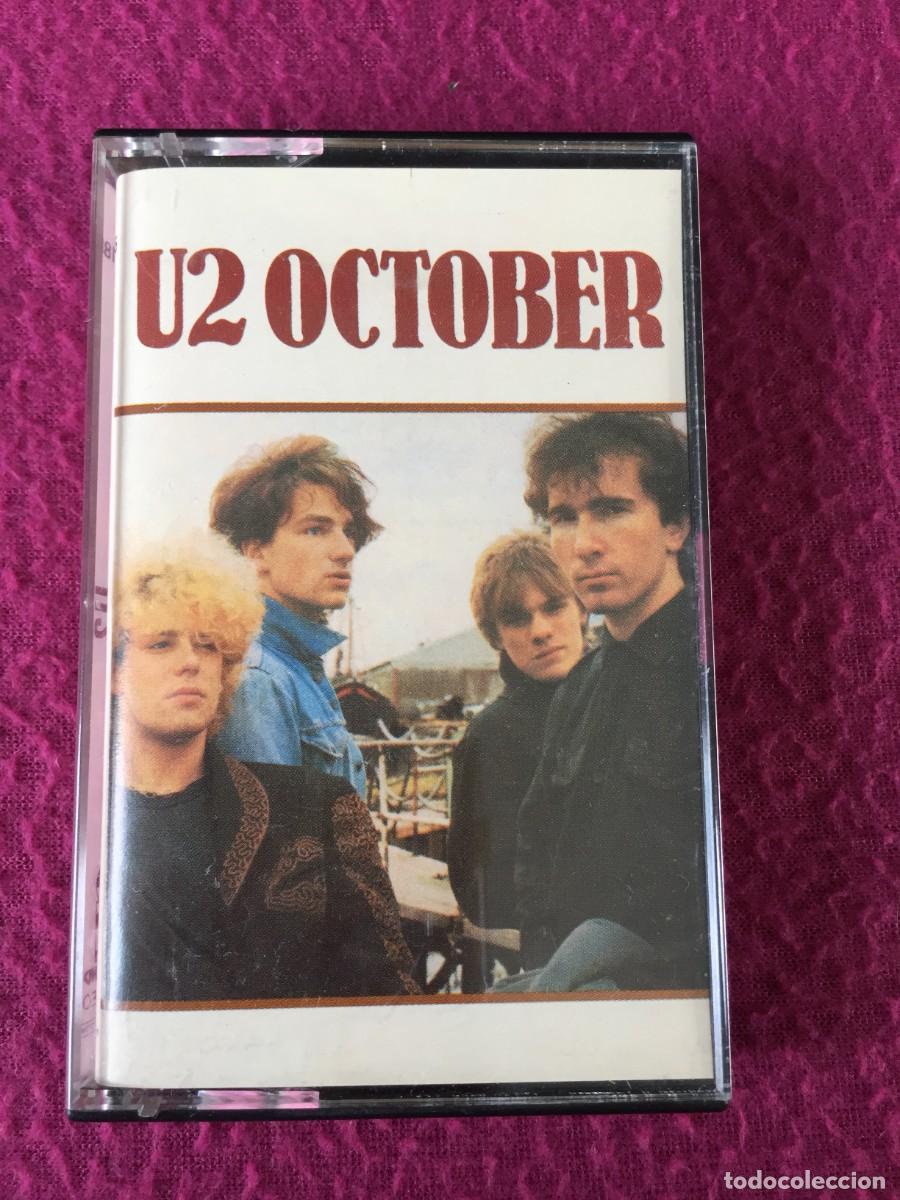 Casetes antiguos: U2 &lrm;&ndash; OCTOBER &lrm;- CASETE ISLAND EDICION ESPA&Ntilde;OLA DE 1986 - EN BUEN ESTADO