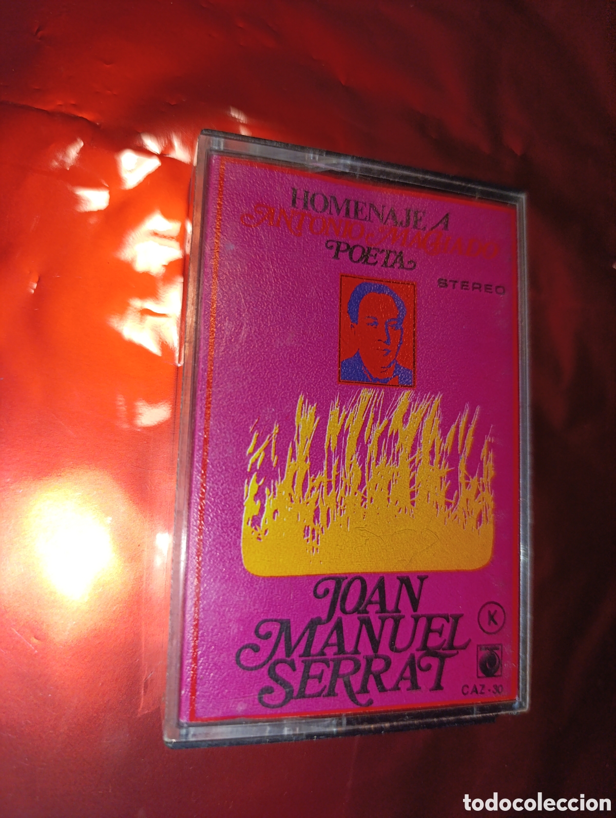 Casetes antiguos: Joan Manuel Serrat &rdquo;Homenaje a Antonio Machado Poeta&rdquo;