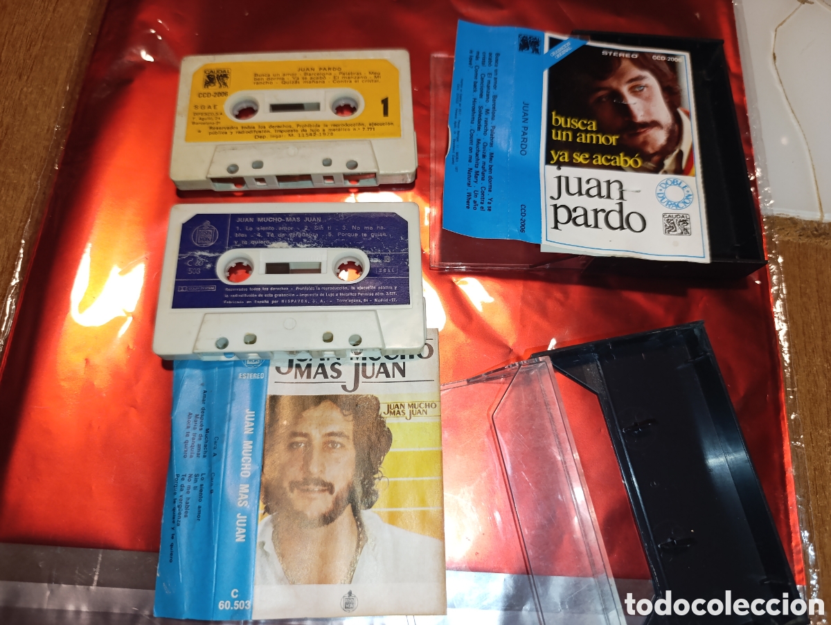 Casetes antiguos: Lote cassettes Juan Pardo - Foto 4