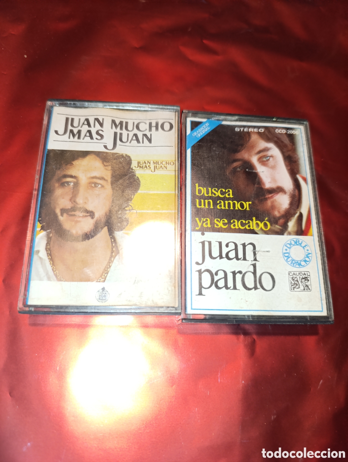 Casetes antiguos: Lote cassettes Juan Pardo