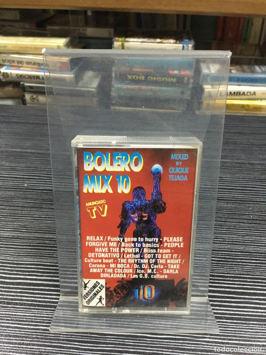 Casetes antiguos: Bolero Mix 10 Varios (Mix: Quique Tejada) Arcade