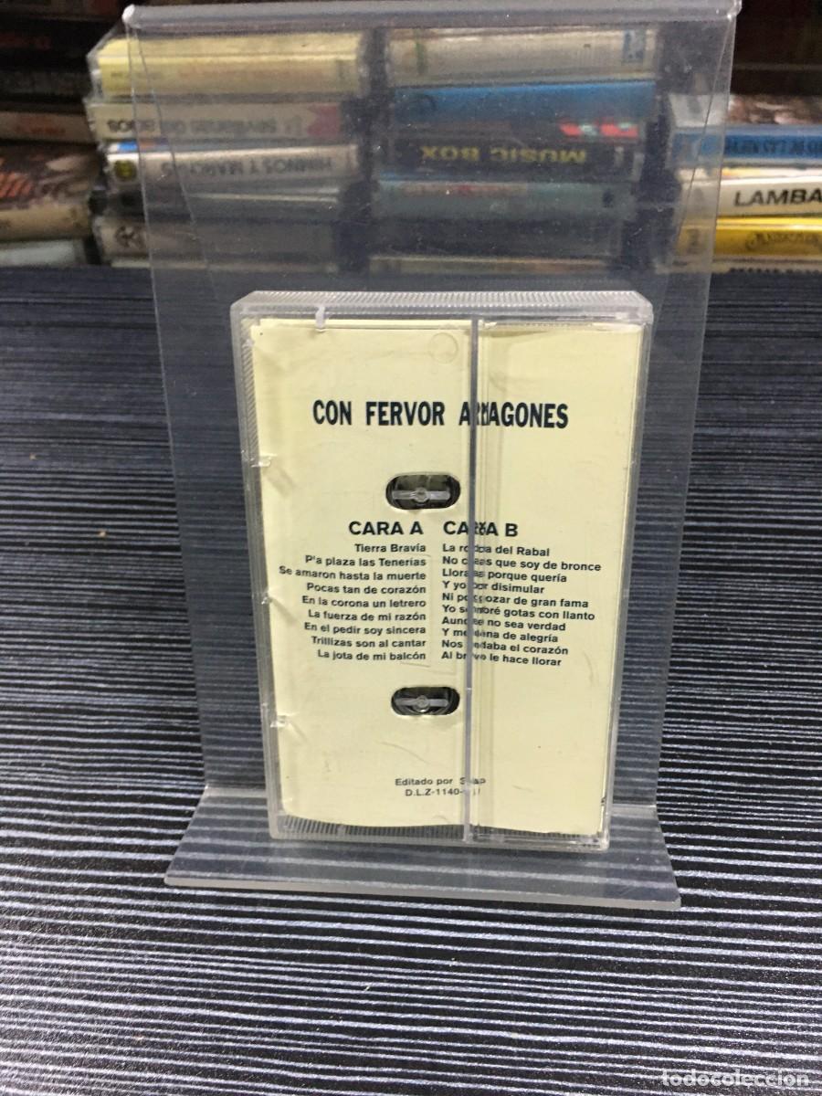 Casetes antiguos: Con Fervor Aragon&eacute;s Varios int&eacute;rpretes - Foto 2