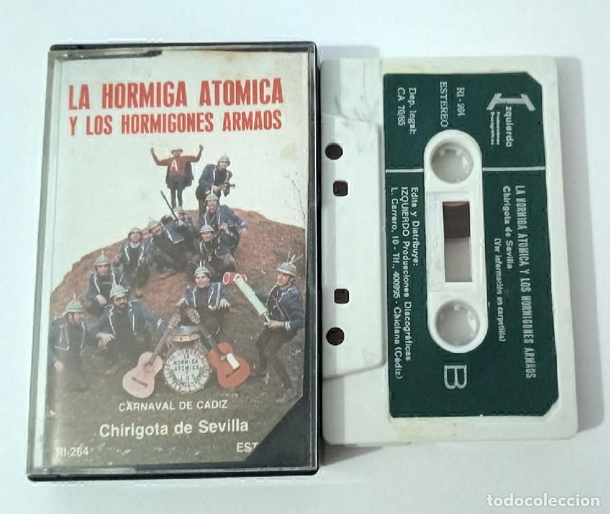 Cassette antiche: CASSETTE CARNAVAL DE CADIZ 1985 CHIRIGOTA LA HORMIGA AT&Oacute;MICA Y LOS HORMIGONES ARMAOS