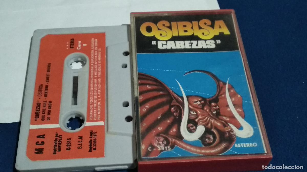 Casetes antiguos: OSIBISA / CABEZAS - Casete Spain 1972 MCA MOVIEPLAY